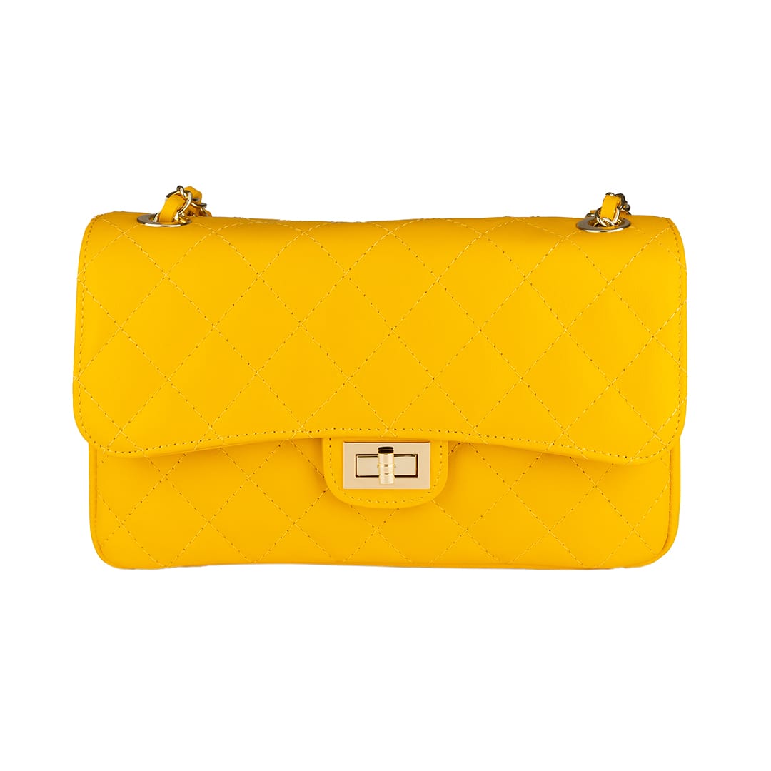 geanta-femei-piele-naturala-galben-Aida