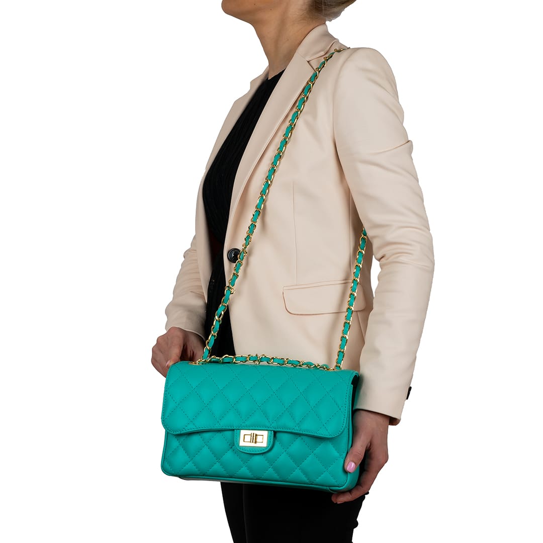 geanta-femei-piele-naturala-verde-Aida-4