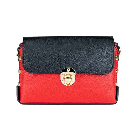 geanta-femei-piele-naturala-rosu-negru-rosa