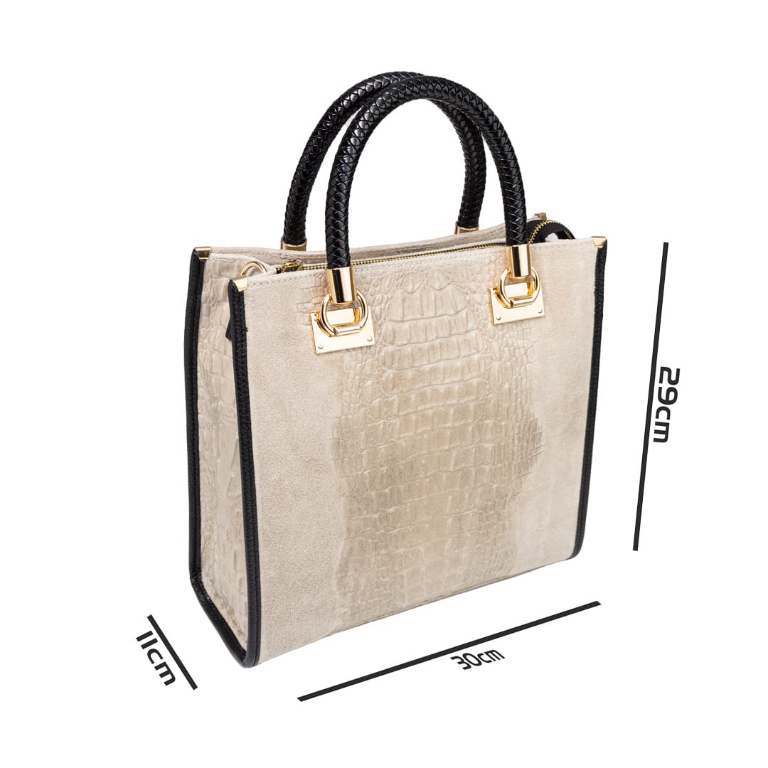 geanta-femei-piele-naturala-bej-negru2