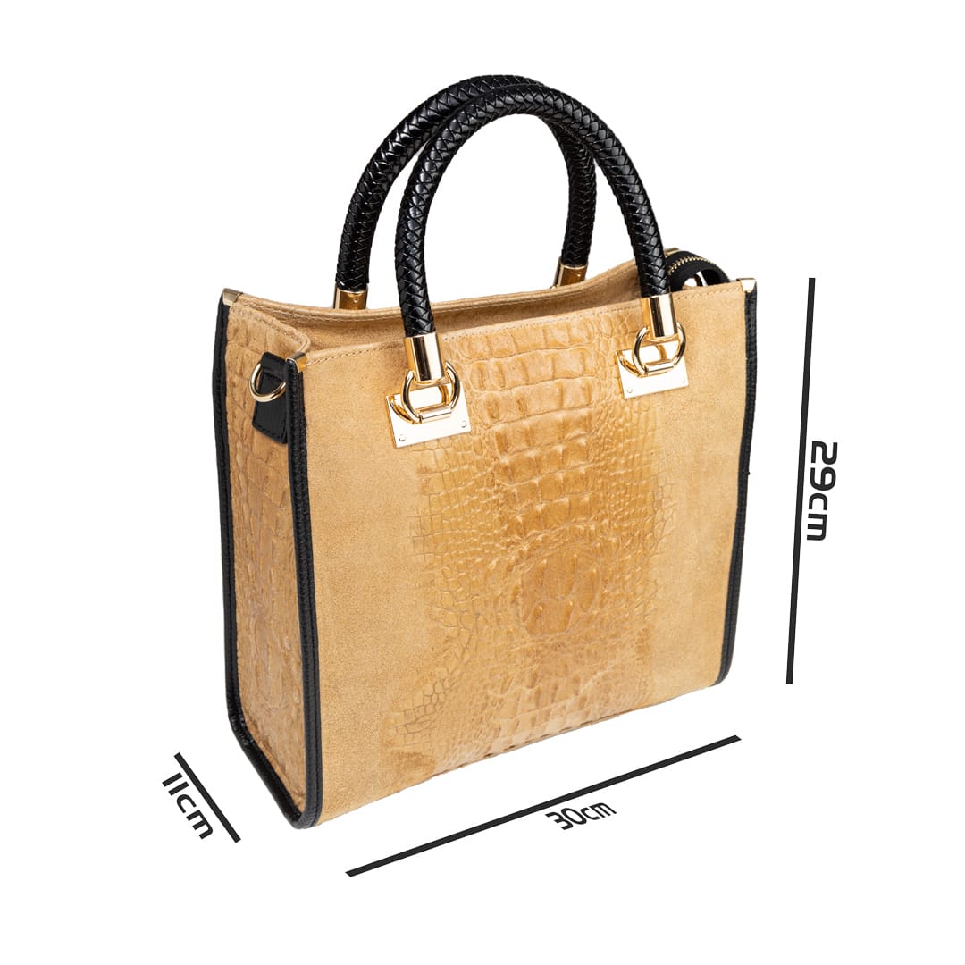 geanta-femei-piele-naturala-mustar-negru-ava2