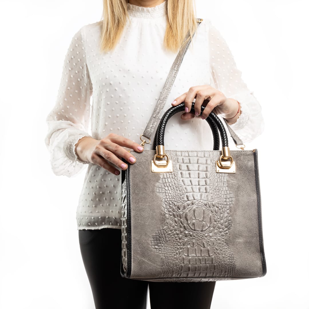 geanta-femei-piele-naturala-gri-negru-ava4