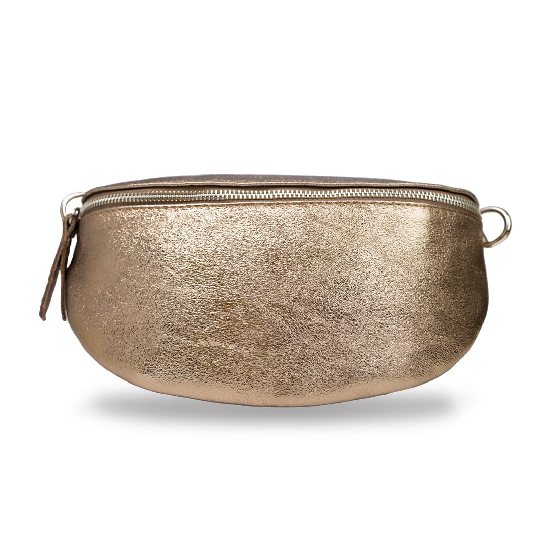 borseta-femei-piele-naturala-maro-sidefat-Waistglam