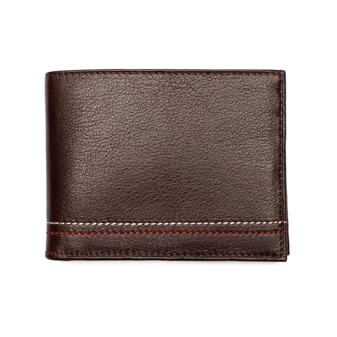 portofel-barbati-piele-naturala-maro-Double-Line-Wallet