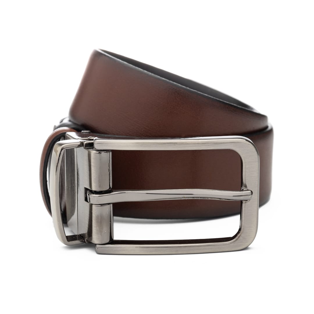 curea-barbati-piele-naturala-maro-negru-Verso