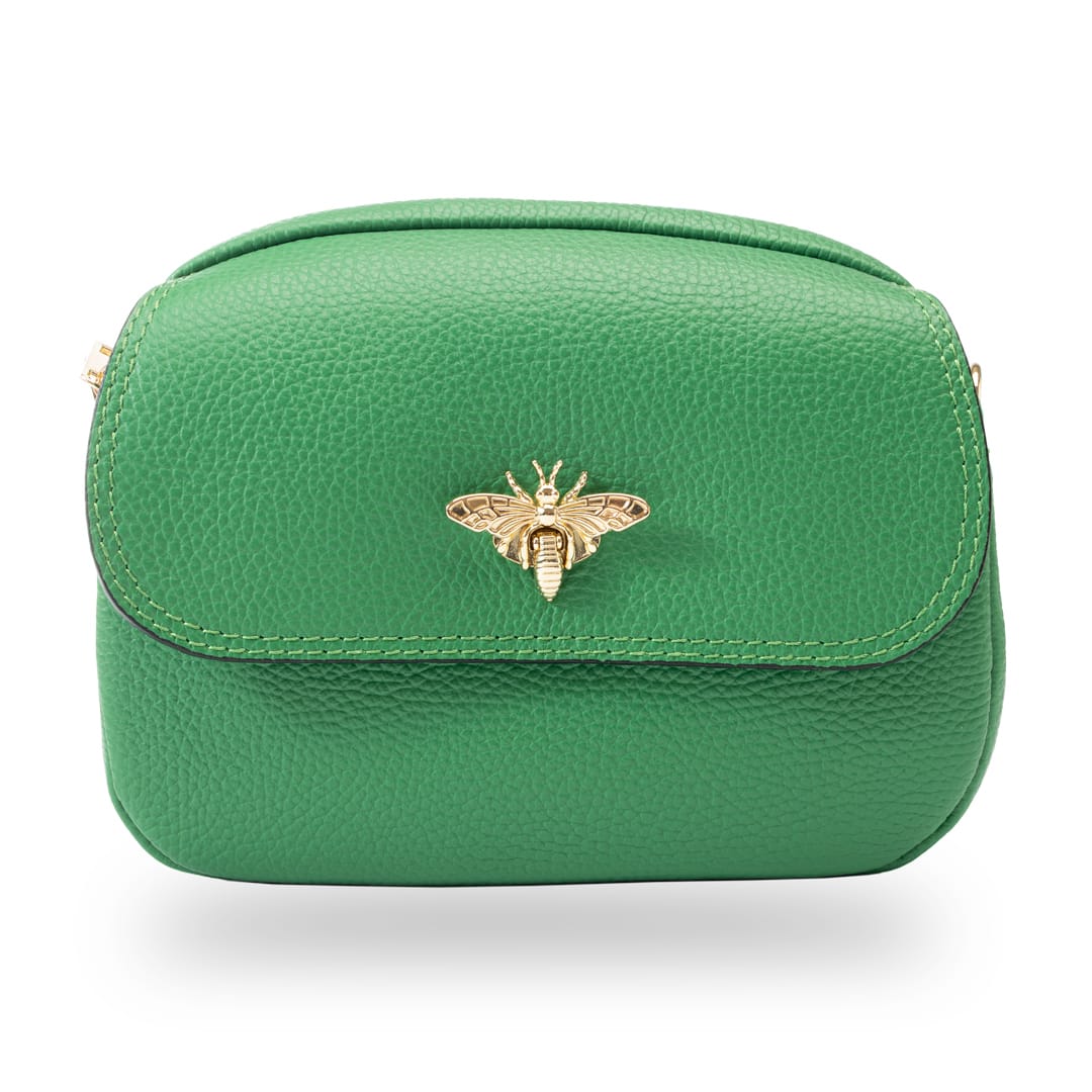 geanta-femei-piele-naturala-verde-eleonora