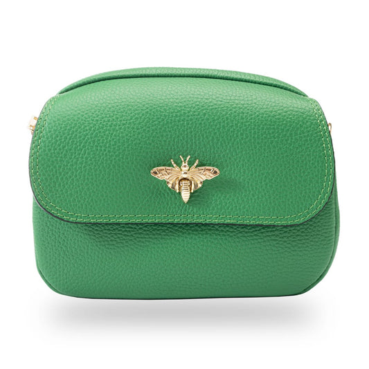 geanta-femei-piele-naturala-verde-eleonora