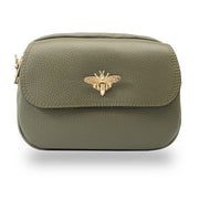 geanta-femei-piele-naturala-verde-armi-eleonora