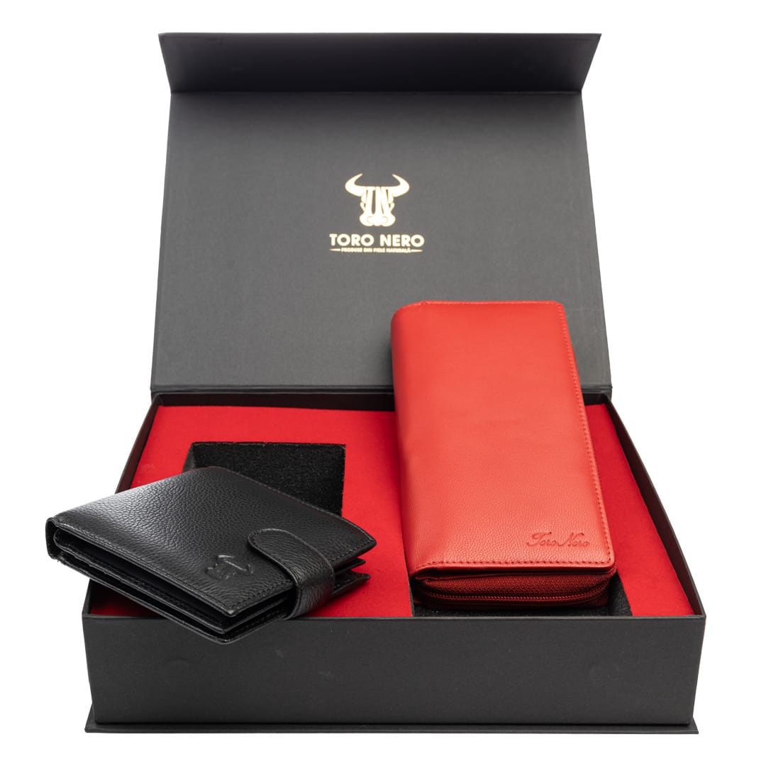 set-cadou-portofel-femeibarbati-piele-naturala-rosu-Gina-Vita-opzioni