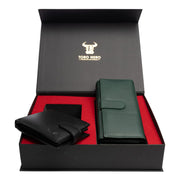 set-cadou-portofel-femeibarbati-piele-naturala-negru-verde-Reset-Viki