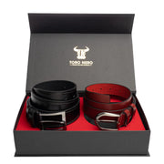 set-cadou-curea-femeicurea-barbati-piele-naturala-negru-rosu-Middle-Classic