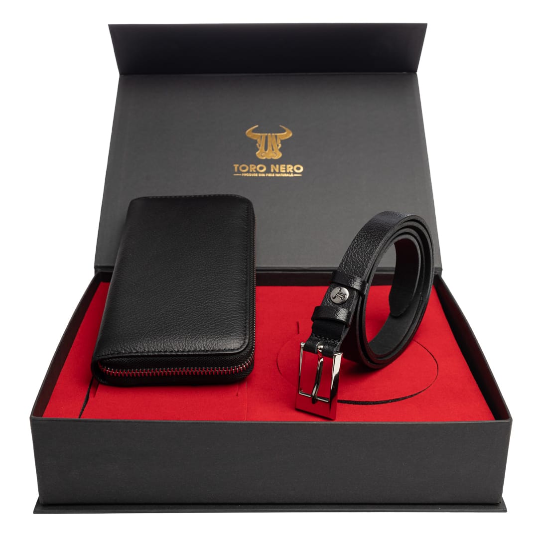 set-cadou-portofel-femei-curea-femei-piele-naturala-negru-Arya-Slim