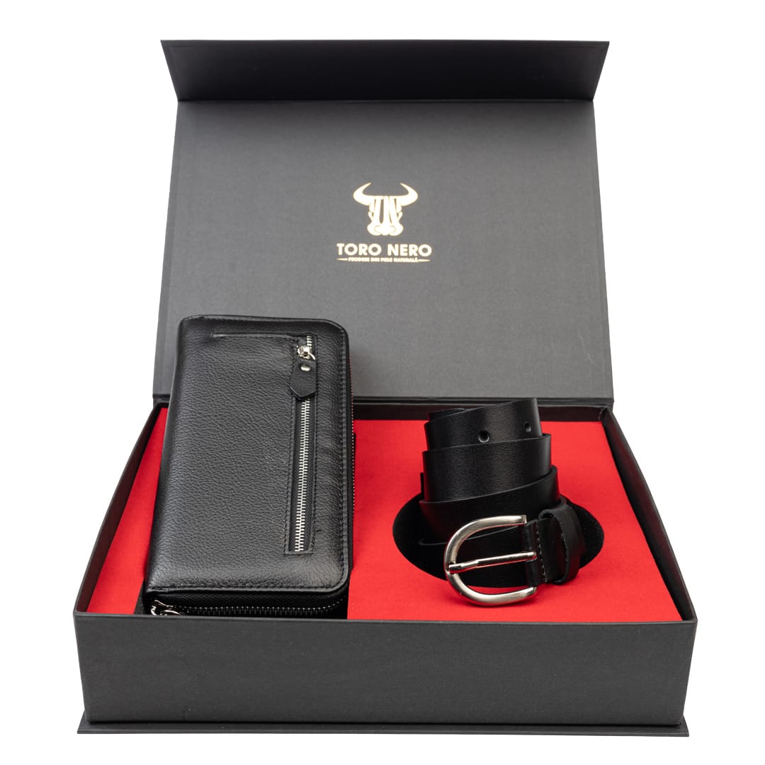 set-cadou-portofel-femei-curea-femei-piele-naturala-negru-Arya-Middle