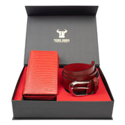 set-cadou-portofel-curea-femei-piele-naturala-rosu-Gia-Thick