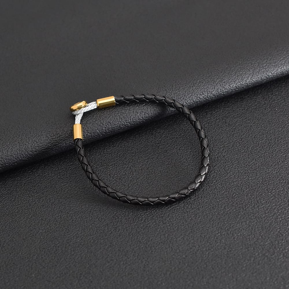 Bratara-barbati-piele-naturala-negru-Simple1