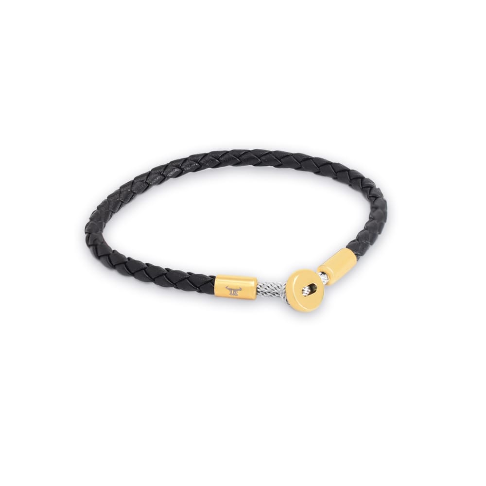 Bratara-barbati-piele-naturala-negru-Simple