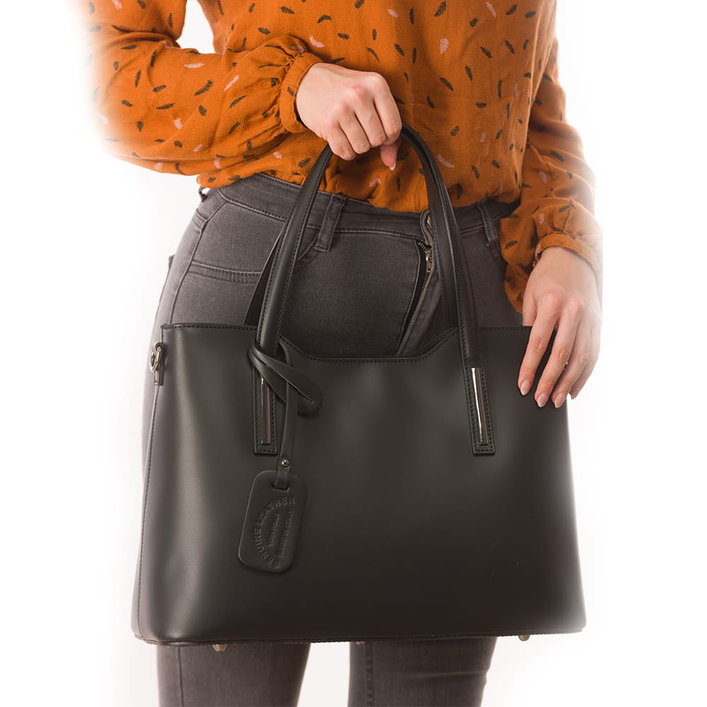 Geanta-dama-din-piele-naturala-negru-Design-Lover