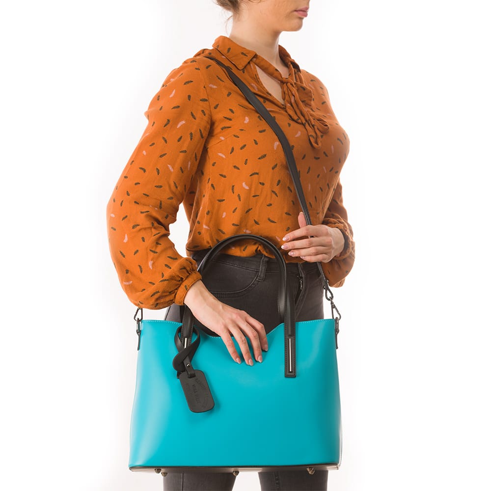 Geanta-dama-din-piele-naturala-turcoaz-Design-Lover_1