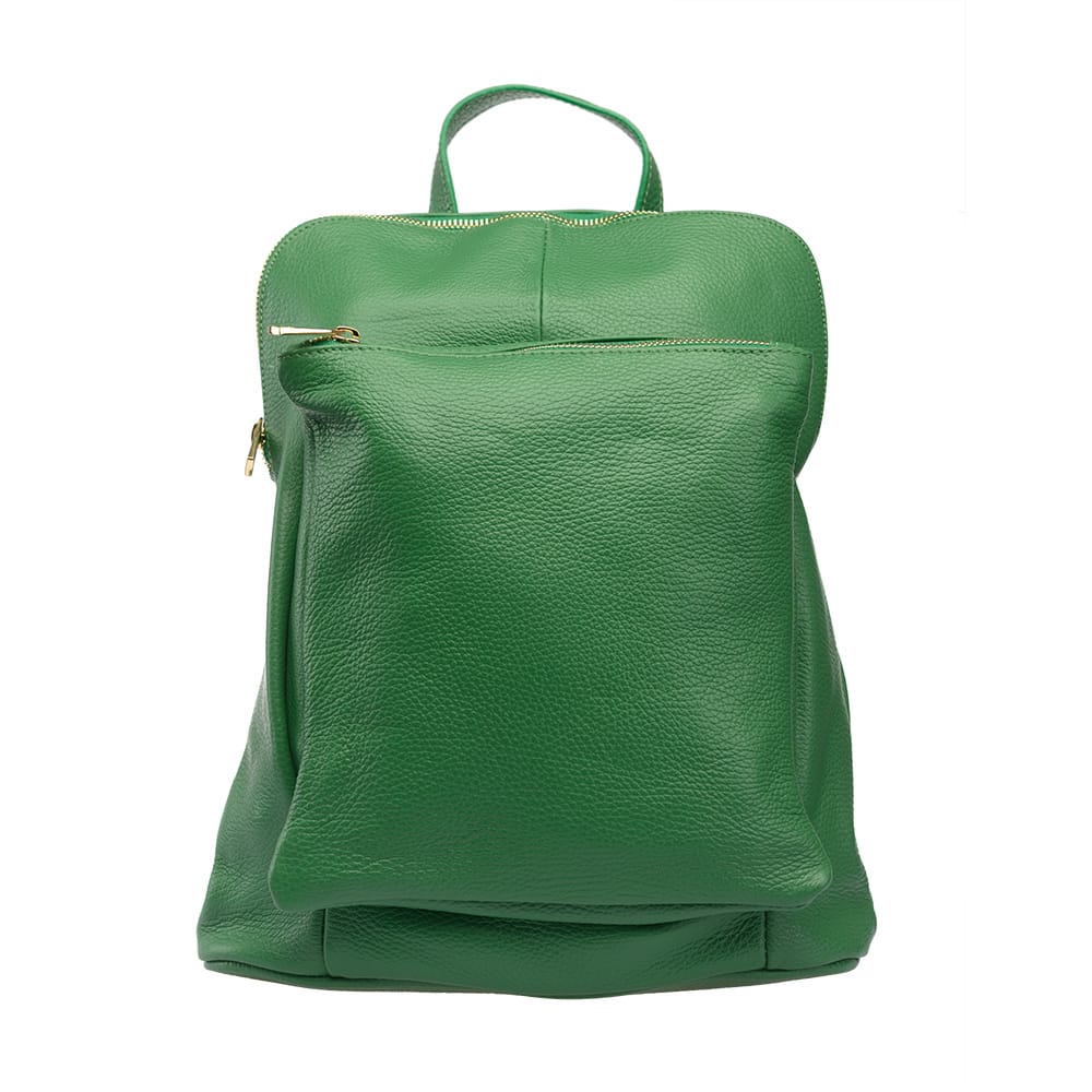 Rucsac-dama-din-piele-naturala-verde-Duality_4