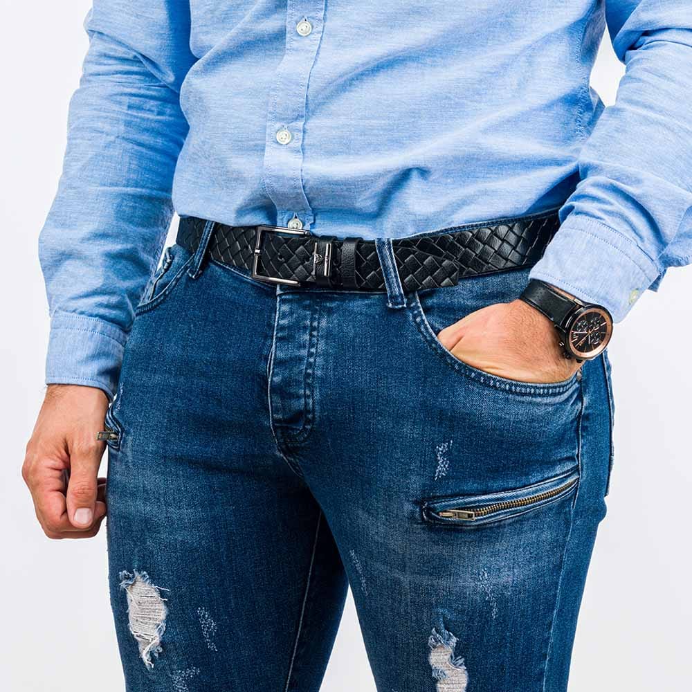 curea-barbati-piele-naturala-neagra-Braid-Night7_