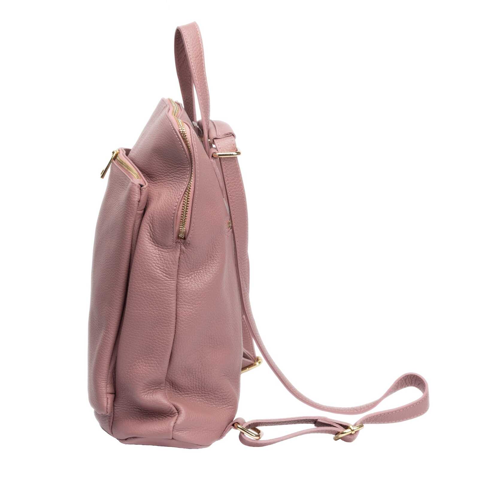 Rucsac-dama-din-piele-naturala-roz-Duality_4