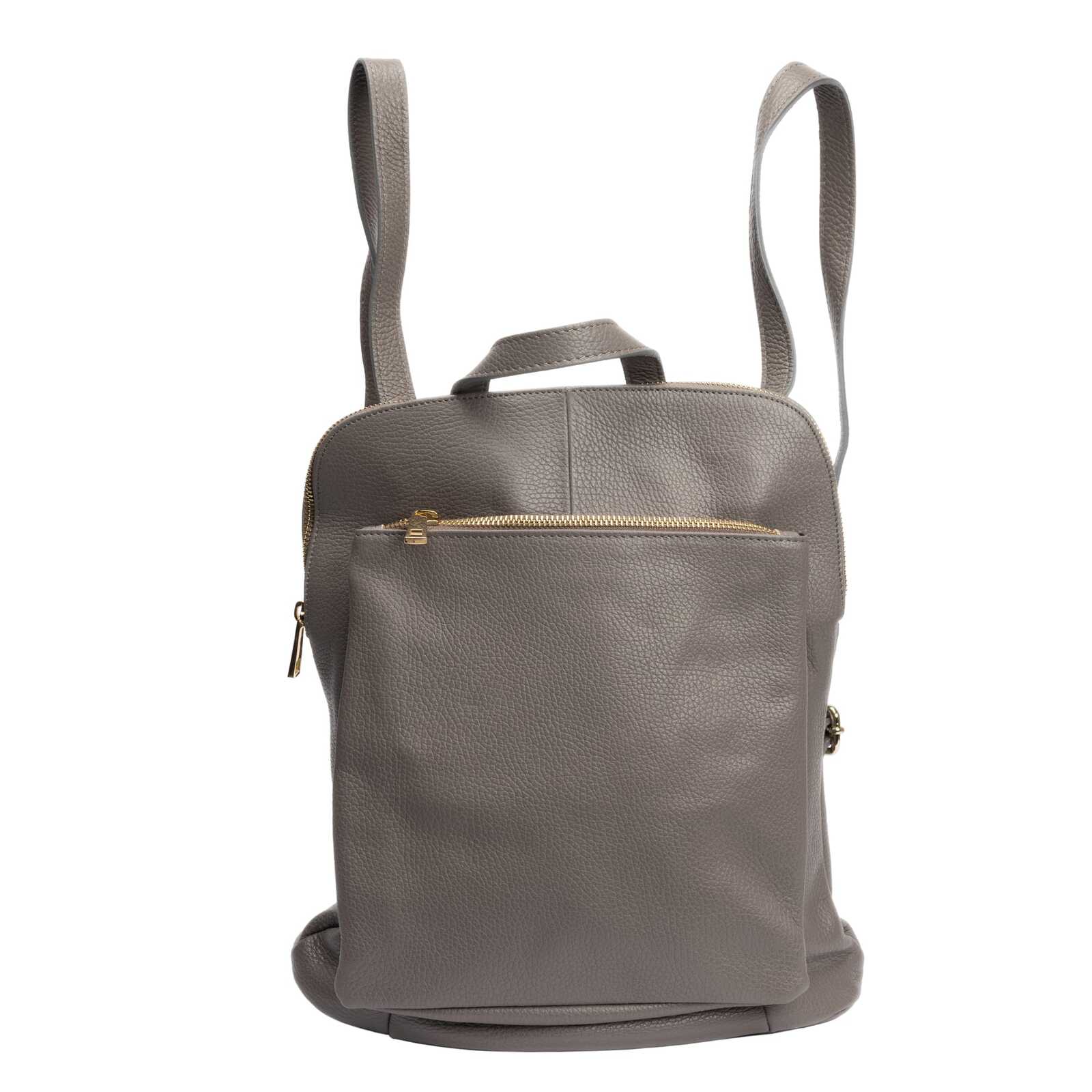 Rucsac-dama-din-piele-naturala-gri-Duality_2