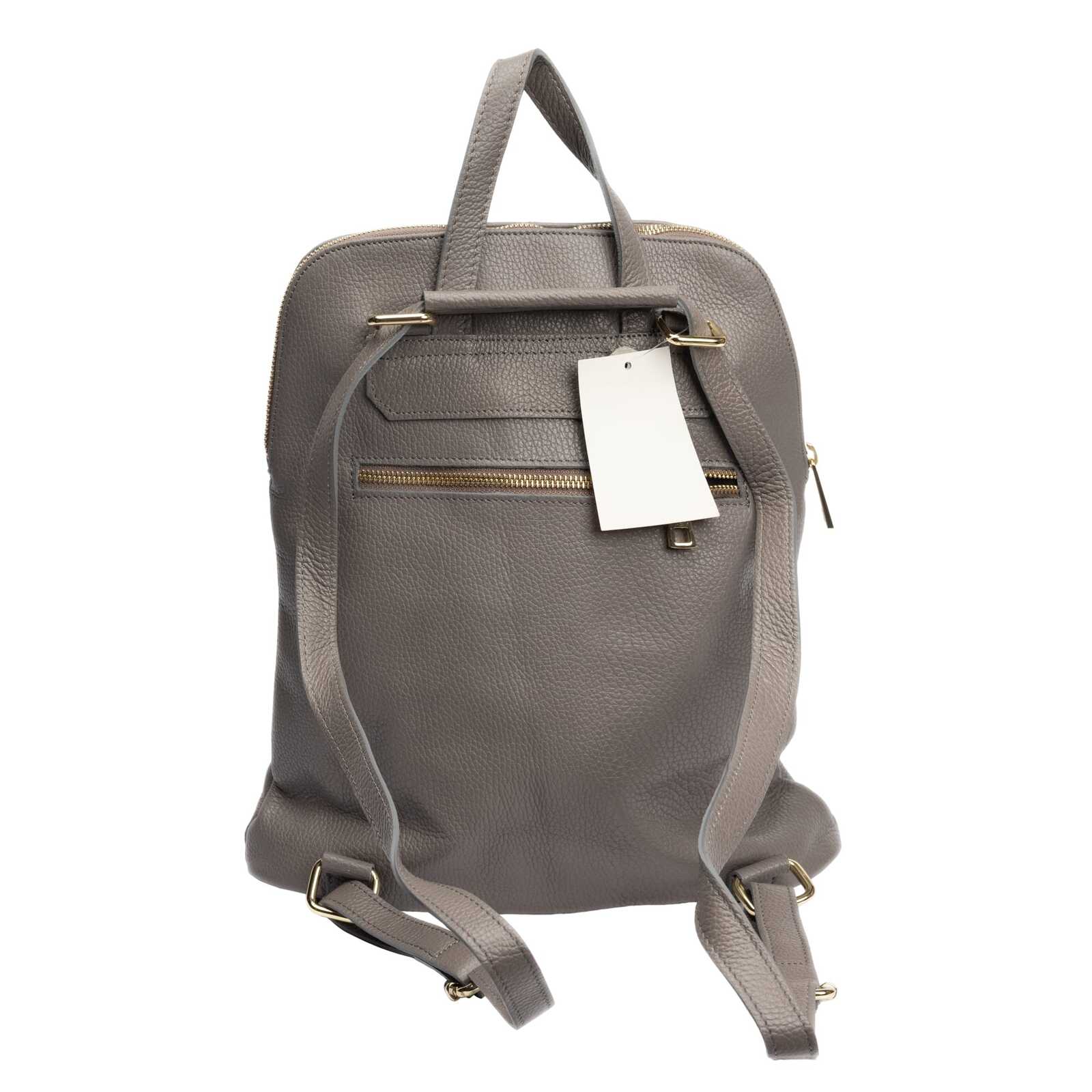 Rucsac-dama-din-piele-naturala-gri-Duality_3