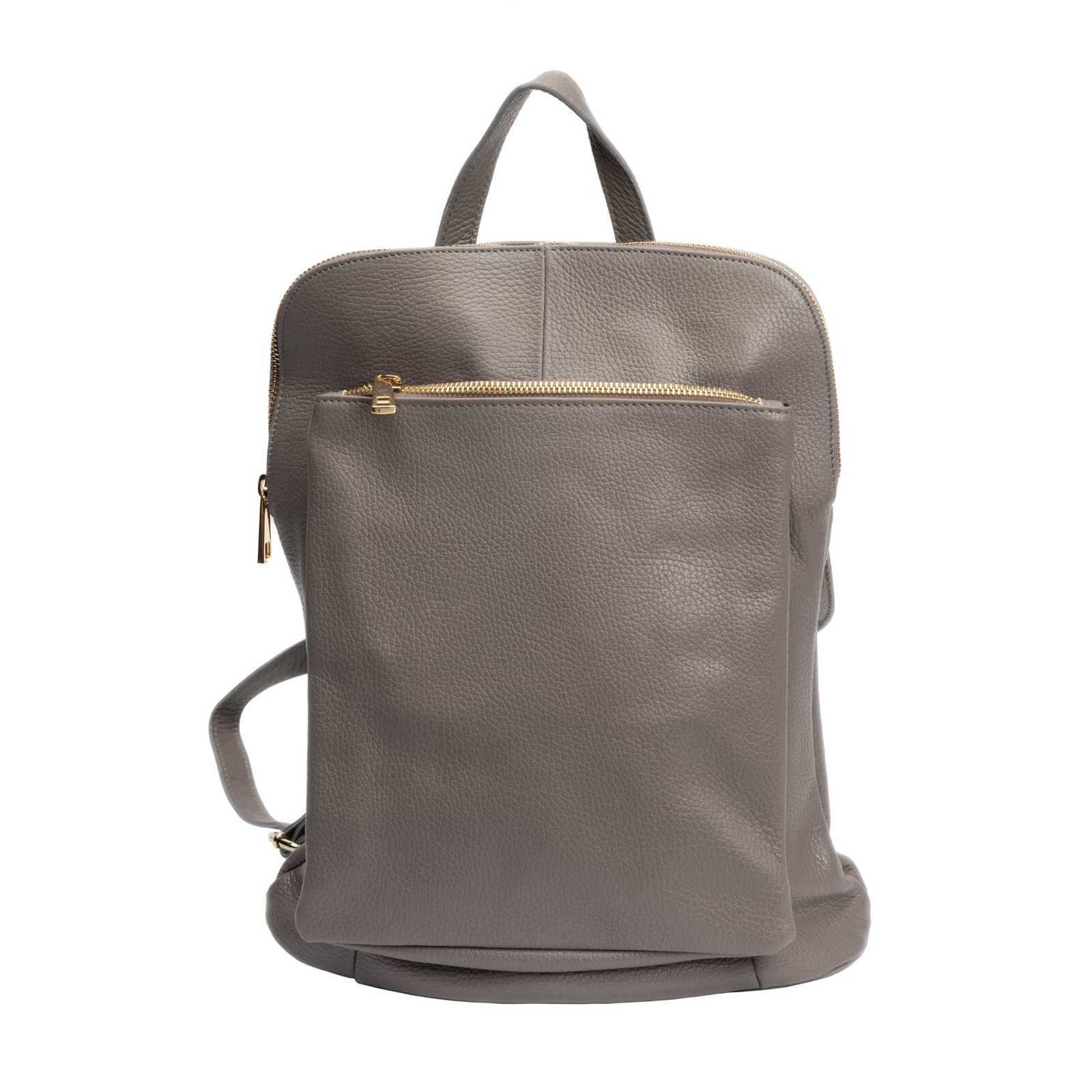 Rucsac-dama-din-piele-naturala-gri-Duality_6