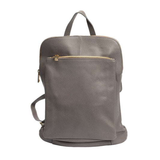 Rucsac-dama-din-piele-naturala-gri-Duality_6