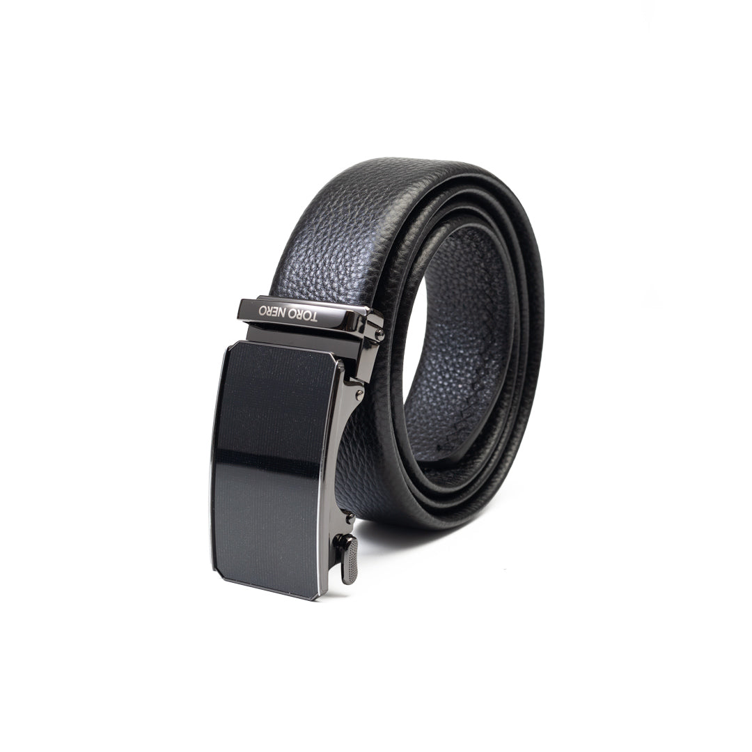 Curea neagra de barbati Sing