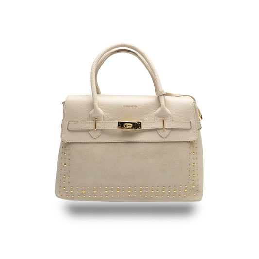 Geantă damă din piele naturala bej Mira