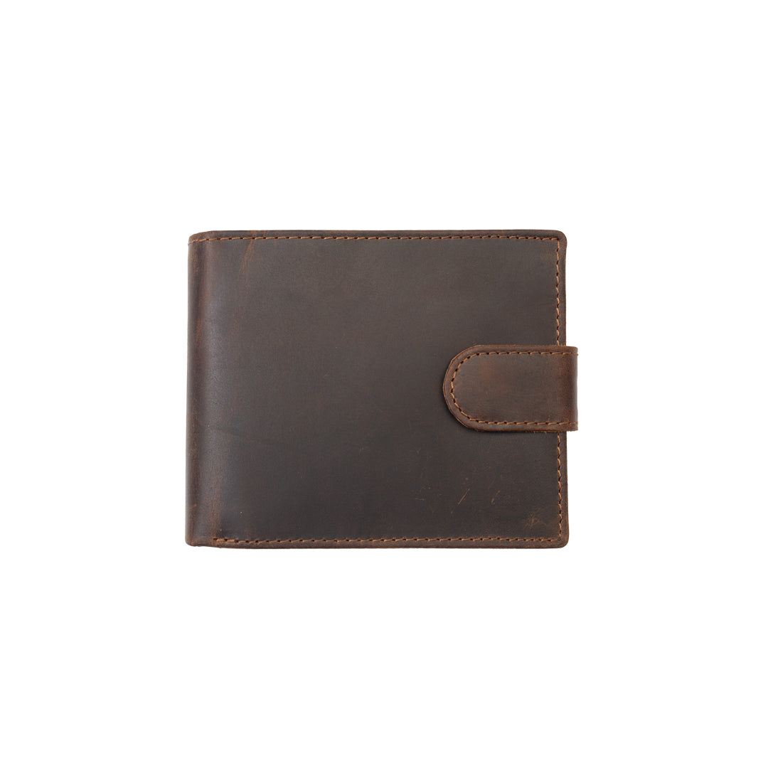 Portofel barbati din piele naturala maro POIL