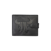 Portofel barbati din piele naturala negru brand Toro