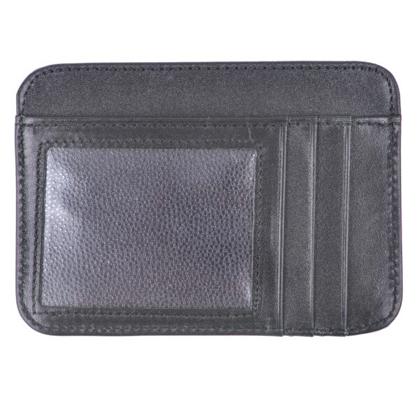 port-card barbati piele naturala negru Open Wallet1