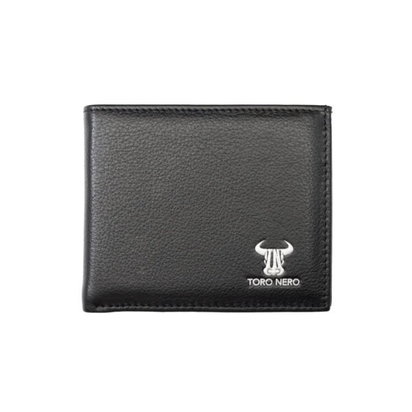 Portofel barbati din piele naturala negru Doris,protectie RFID - imagine 2